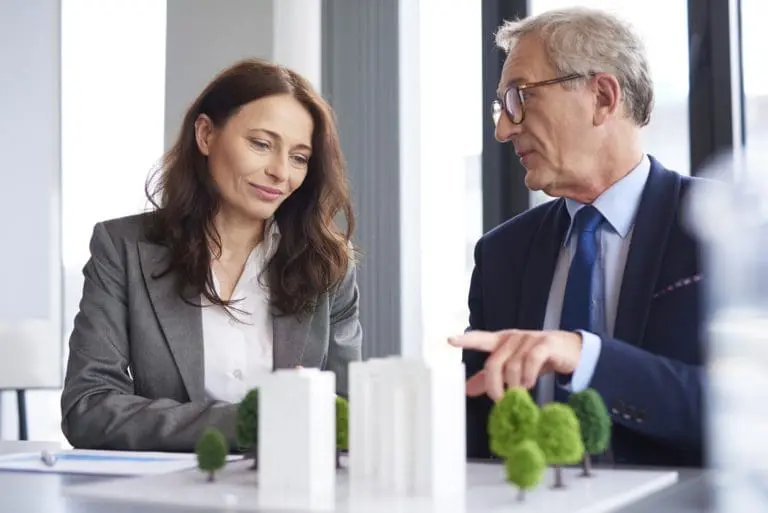 Male coworker having an advice