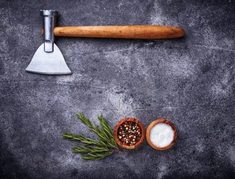 Butchers axe for meat and spices.
