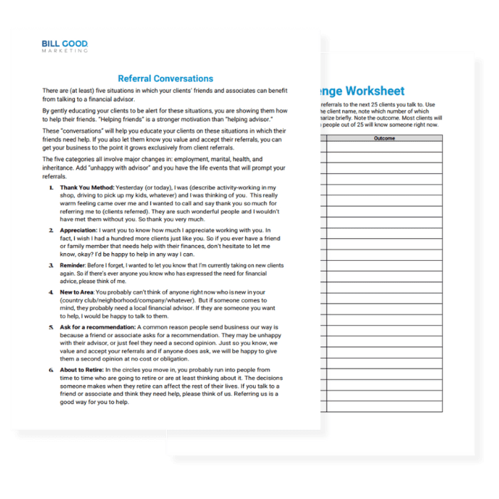 Referral Conversations Document Image