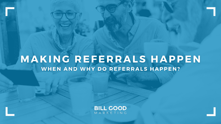 Making referrals happen text image