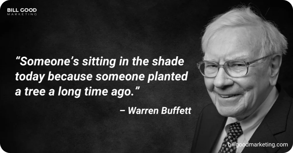 03 Sitting in the Shade Quote Warren Buffett