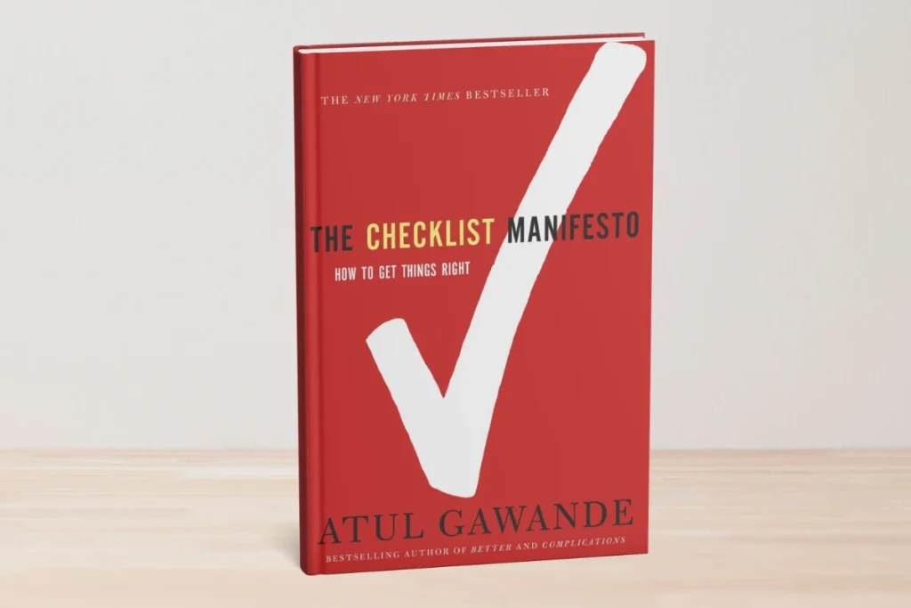 17. The Checklist Manifesto By Atul Gawande