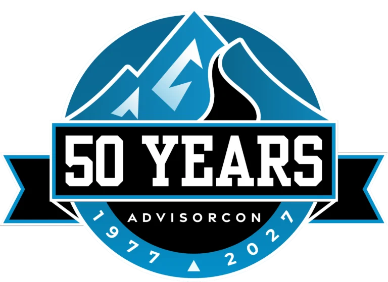 AdvisorCon 50 Year Anniversary Logo