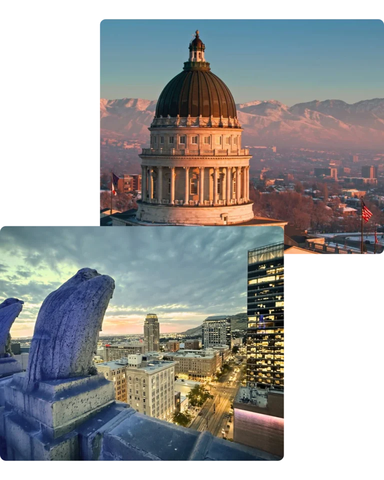 City and Mountains Salt Lake City
