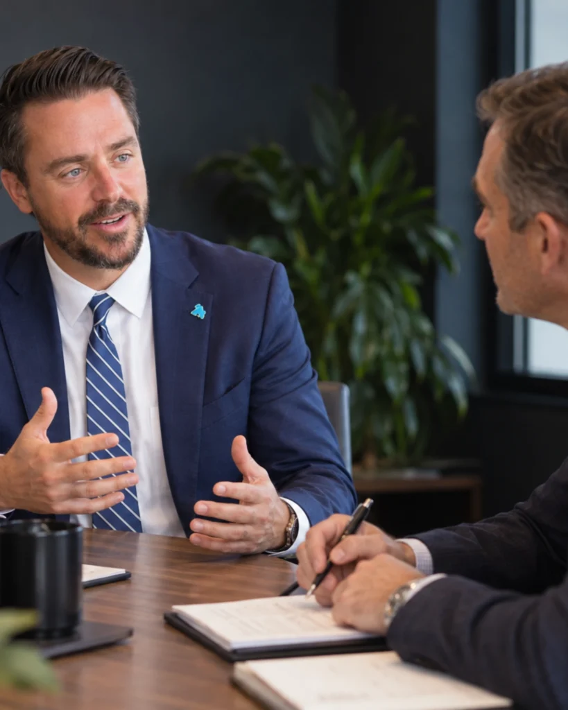 Matt Hicken with Financial Advisor